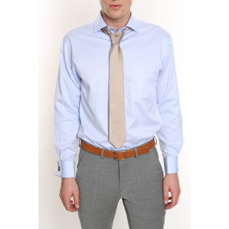 French Cuff Cotton Twill Oxford